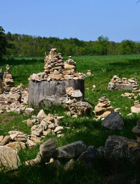 Thüringen 'deki Koetsch Dağı manzarası