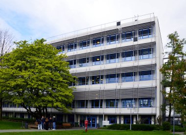 Şehir merkezindeki Aachen Üniversitesi, Kuzey Ren - Vestfalya