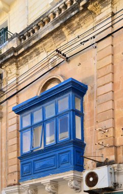 Malta Adası 'ndaki Eski Sliema Kasabası' ndaki Tarihi Bina