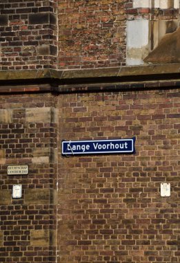 Hollanda 'nın başkenti Den Haag' daki tarihi bina.