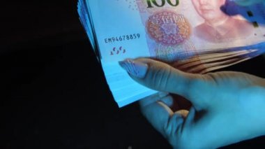 Çin yuan banknotlar. Çin para
