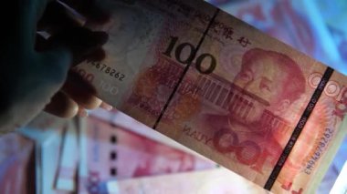 Çin yuan banknotlar. Çin para