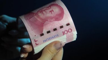 Çin yuan banknotlar. Çin para