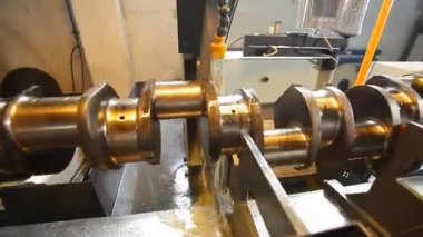 Büyük krank mili oluk.