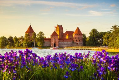 Trakai Kalesi - popüler bir turizm Litvanya