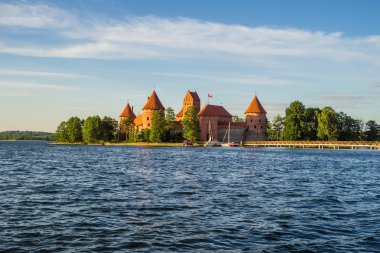 Trakai Kalesi - popüler bir turizm Litvanya
