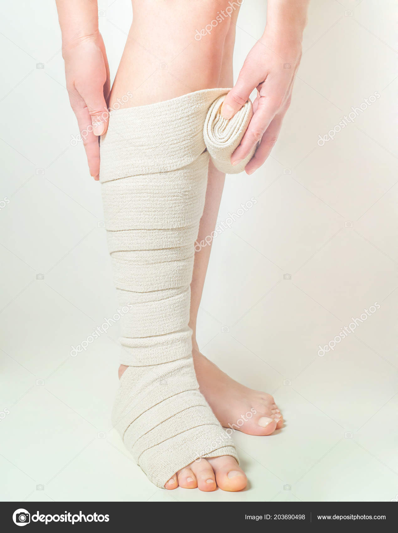 bandage elastica varicoza)