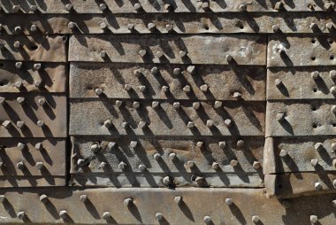 Antik eski şehir kapıları Acre yakın kadar İsrail