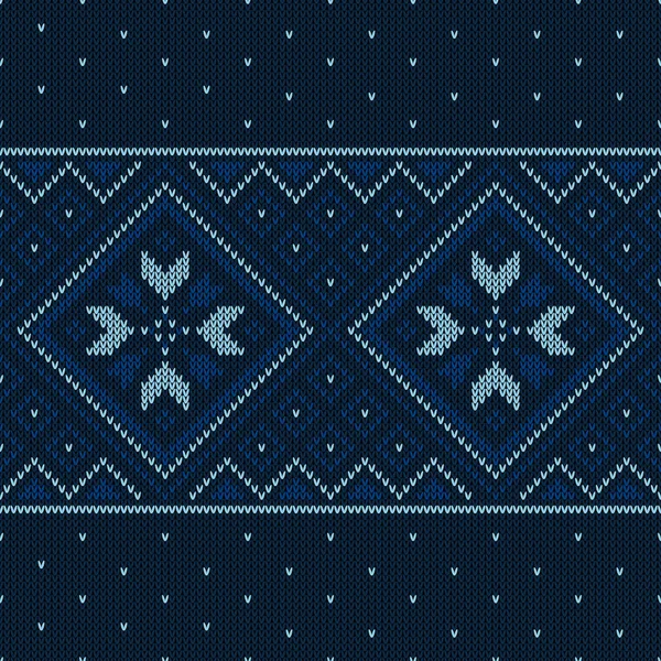 Noel örme desen. Kış geometrik seamless modeli. Kazak, eşarp, yorgan ya da giysi doku için tasarım. Vektör çizim.