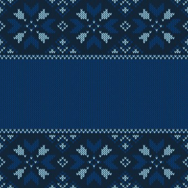 Noel örme desen. Kış geometrik seamless modeli. Kazak, eşarp, yorgan ya da giysi doku için tasarım. Vektör çizim.