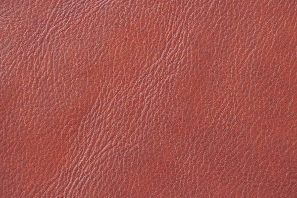 Texture en cuir marron orange, fond, surface. Pour votre toile de fond, avec espace de copie — Photo