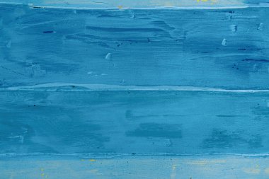 Mavi gölgeli ahşap döşeme. Kırsal doğal tahta çatallı, modern tasarım için çizikler, arka plan, kopyalama alanı