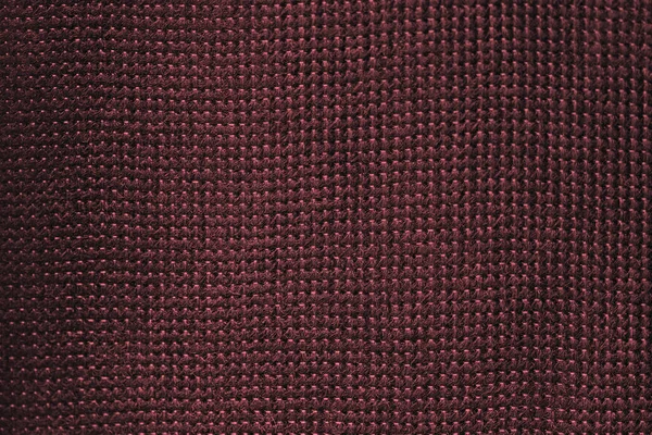 Tekstur Burgundy Abstrak Dari Jute Kanvas Kain Karung Latar Belakang — Stok Foto