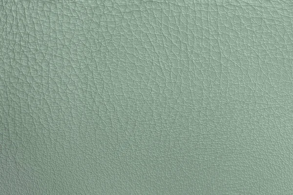 Texture Genuine Leather Close Delicate Shade Salad Green Color Matte — Stock Photo, Image