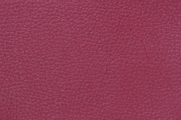 Texture Genuine Leather Close Fashion Shade Burgundy Red Color Matte — Stock Photo, Image