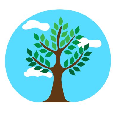 ağaç bahar gökyüzü