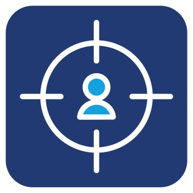 adaylar web veya mobil uygulama için renkli ikon vektör tasarımı iyi