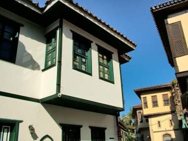 Türkiye 'nin eski Antalya kentindeki evler