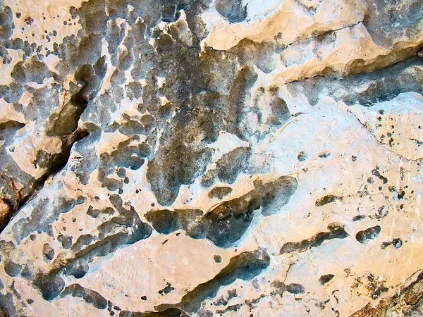 Поверхность Скалы Побережье Средиземного Моря Деревне Бельдиби Регионе Анталии — стоковое фото