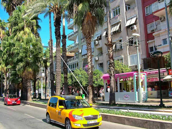 Antalya Turkije Oktober 2017 Ataturk Street Een Van Belangrijkste Mooiste — Stockfoto