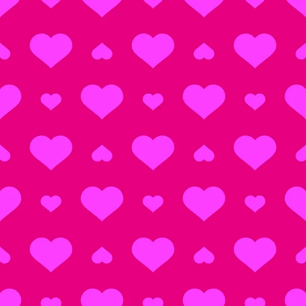Χωρίς Ραφή Πρότυπο Του Ροζ Καρδιές — Διανυσματικό Αρχείο