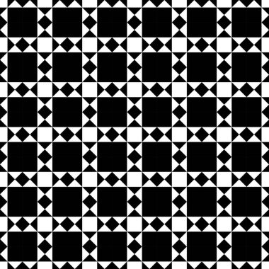 siyah ve beyaz şekiller geometrik desen