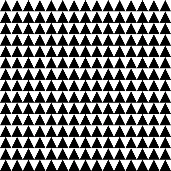 Бесшовные Черно Белые Треугольники — стоковый вектор