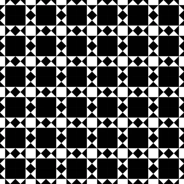 Геометрический Узор Черно Белых Фигур — стоковый вектор