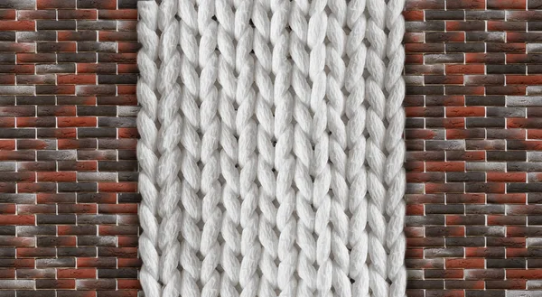 Behang Brei Effect Textuur Wallpaper Metselwerk Achtergrond Dit Garen Textuur — Stockfoto