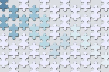 3d duvar kağıdı doku, bulmacalar ile mavi soyut arka plan 