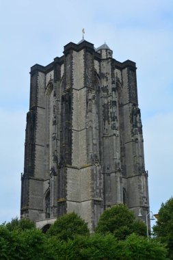Zierikzee, Hollanda'daki Büyük Sint-Lievens-Mnster Kulesi