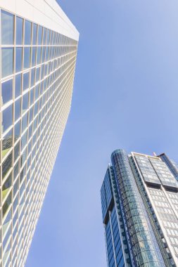 Frankfurt Main, Germay'daki modern gökdelen