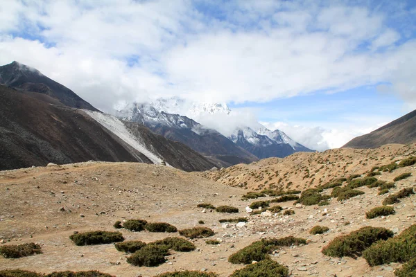 Zastřelen Stezky Everest Basecamp Nepálu — Stock fotografie