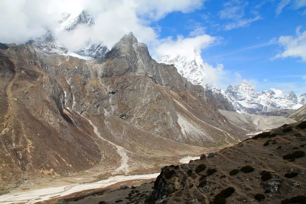 Nepal Deki Everest Temel Alanı Ndan Çekilmiş — Stok fotoğraf