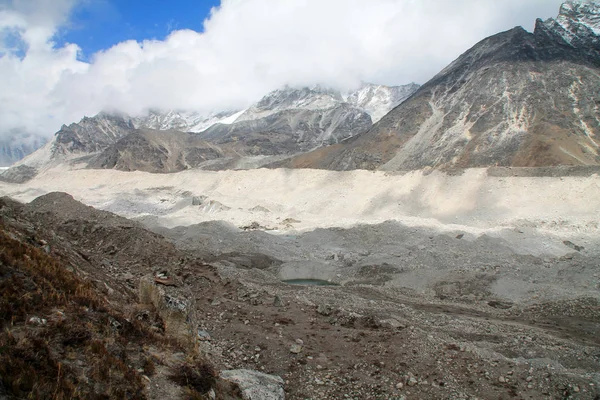 Skjuten Från Everest Basecamp Trail Nepal — Stockfoto