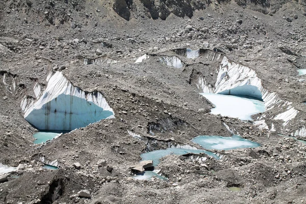 Zastřelen Stezky Everest Basecamp Nepálu — Stock fotografie