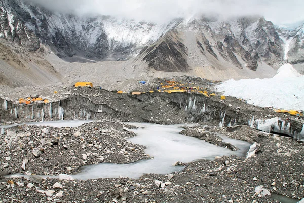 Skjuten Från Everest Basecamp Trail Nepal — Stockfoto