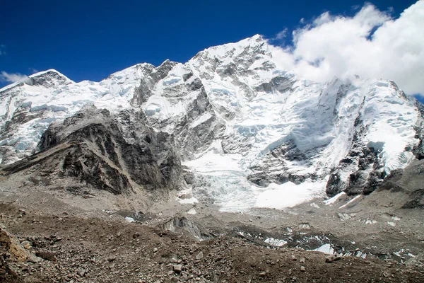 Nepal Deki Everest Temel Alanı Ndan Çekilmiş — Stok fotoğraf