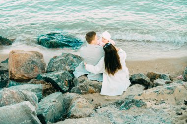 mutlu genç aile açık bir gün vakit