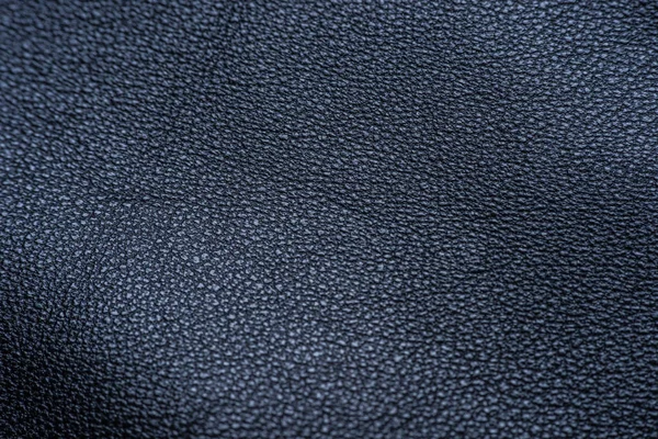 Textur und Hintergrund aus schwarzem Leder — Stockfoto