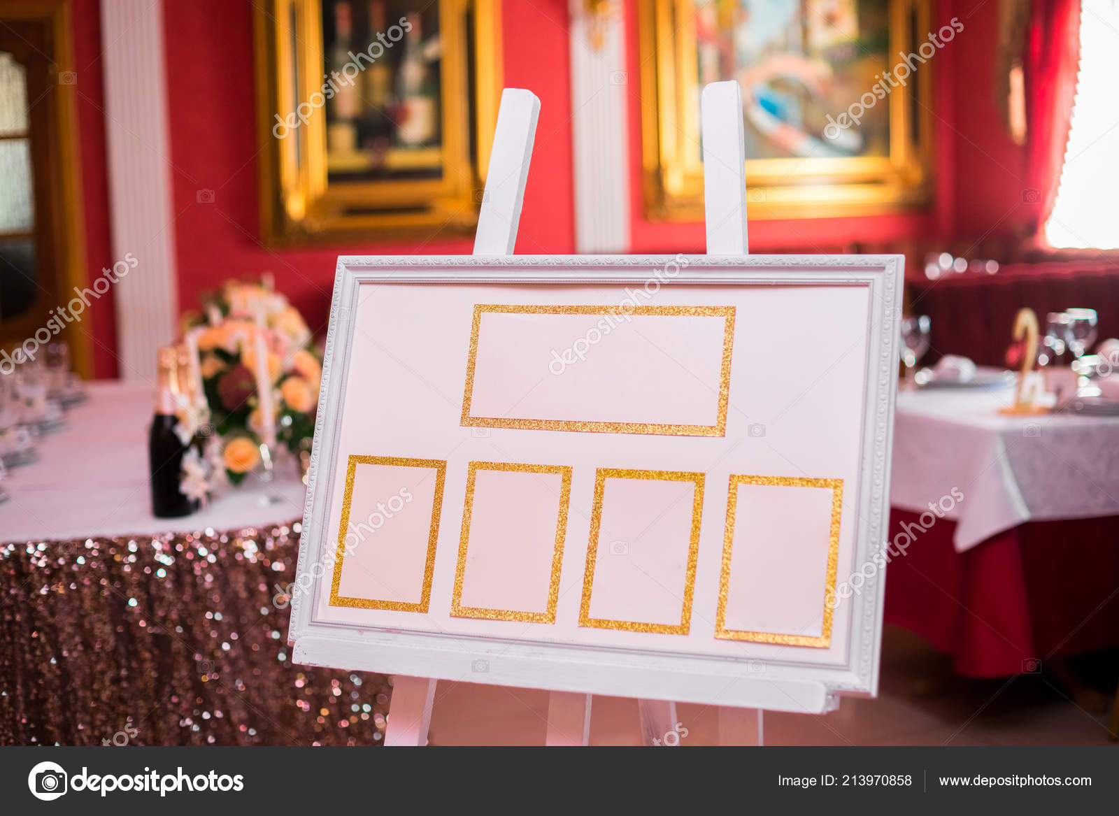 Wedding Seating Chart Easel
