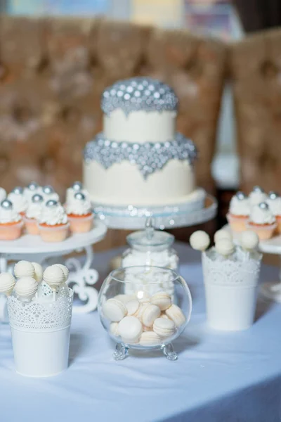 Boda Candybar Mesa Restaurante — Foto de Stock