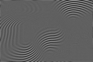 Geometrik nokta arka plan. vektör çizim