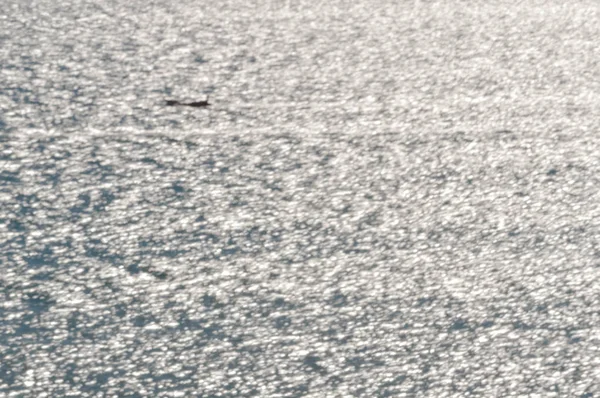 Αφηρημένη Θολή Θάλασσα Κύματα Θαλασσογραφία Λαμπερό Φωτεινό Φυσικό Εξωτερικό Υφή — Φωτογραφία Αρχείου