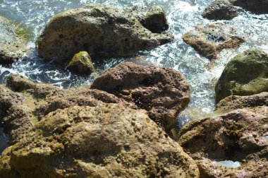 Doğal taş gri renk dokulu arka plan