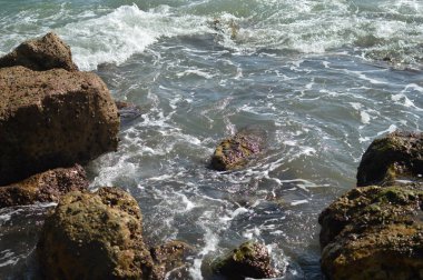 Doğal taş gri renk dokulu arka plan