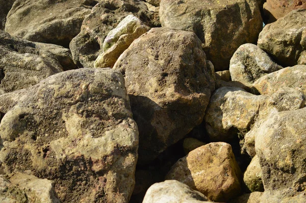 Натуральний Камінь Сірого Кольору Текстурований Фон — стокове фото