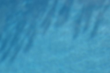 Canlı yüzme havuzunda, sakinleştirmek açık sakin turkuaz pastoral renkli mavi su