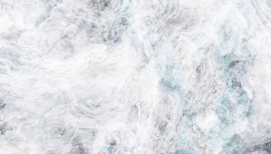 Beyaz onyx Soyut doku ile mavi kapanımlar parçasına. Açık renkli. 2D çizim. Doğal güzellik