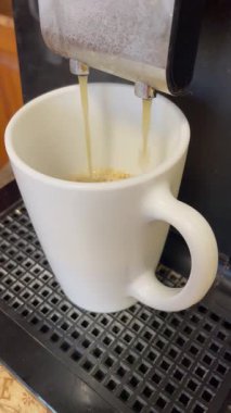 close up coffee machine in coffee shop, at home